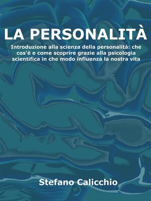 cover image of La personalità